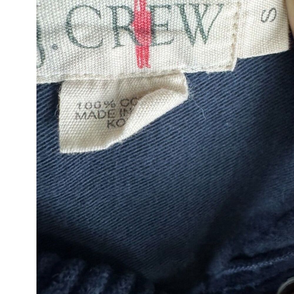 vintage j. crew corduroy oarsman work shirt Blue Size Small - Picture 3 of 5